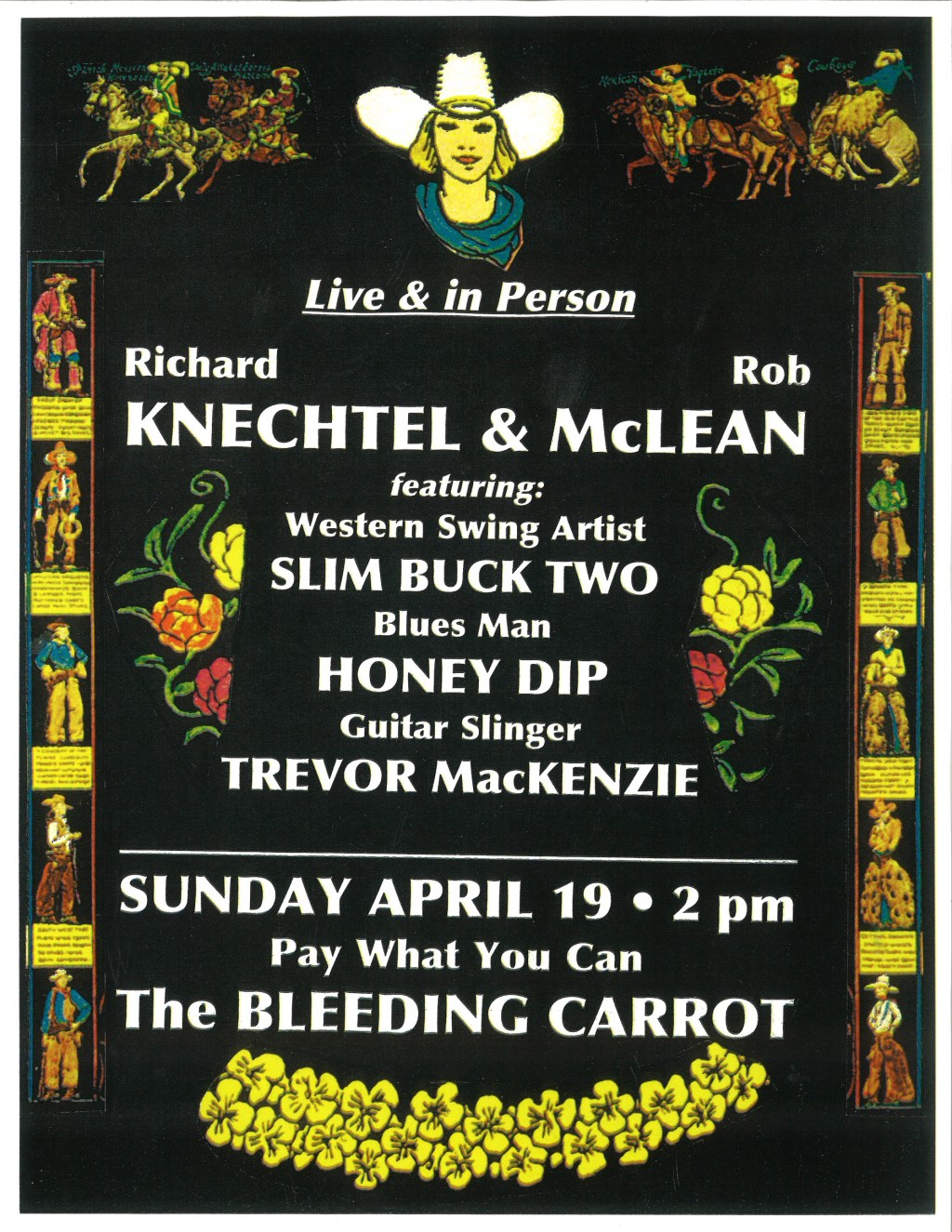 knechtel and mclean show poster